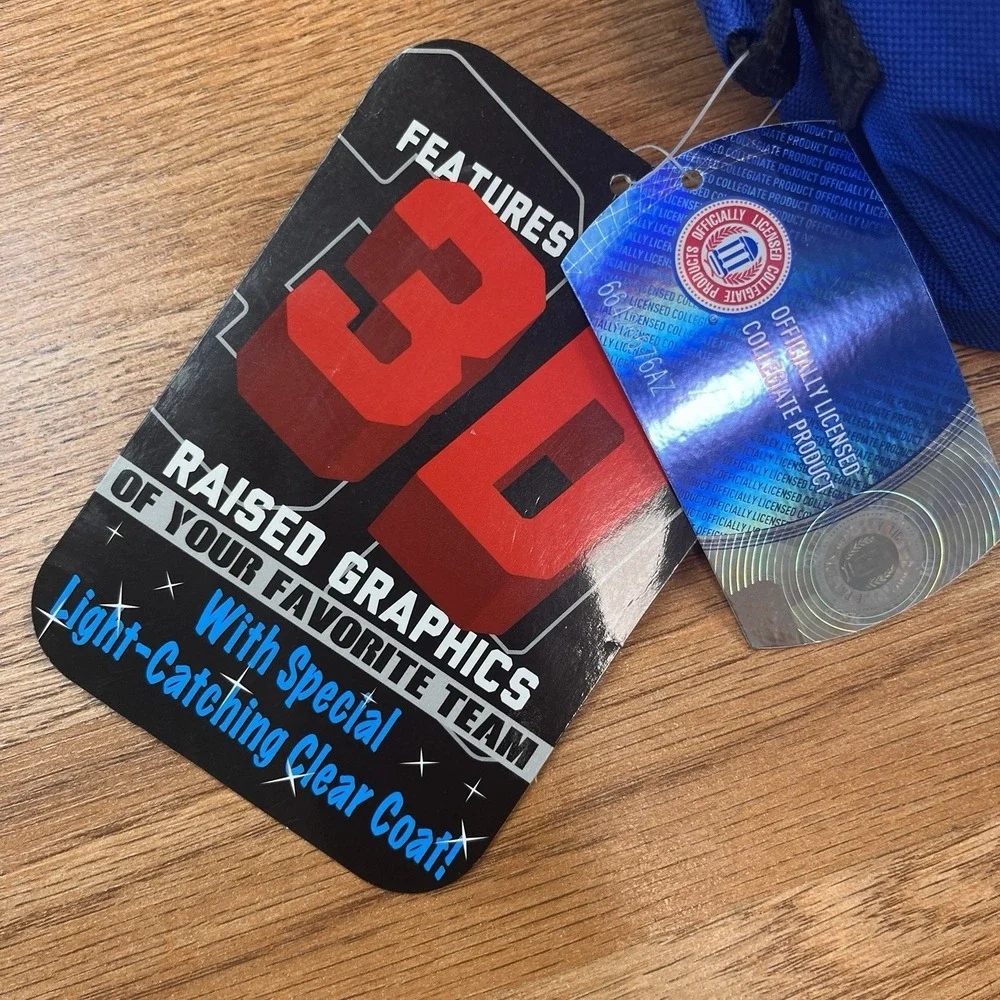 KU Kansas Jayhawks Lunch Box Bag 3D Graphic Officially‎ Licensed NEW